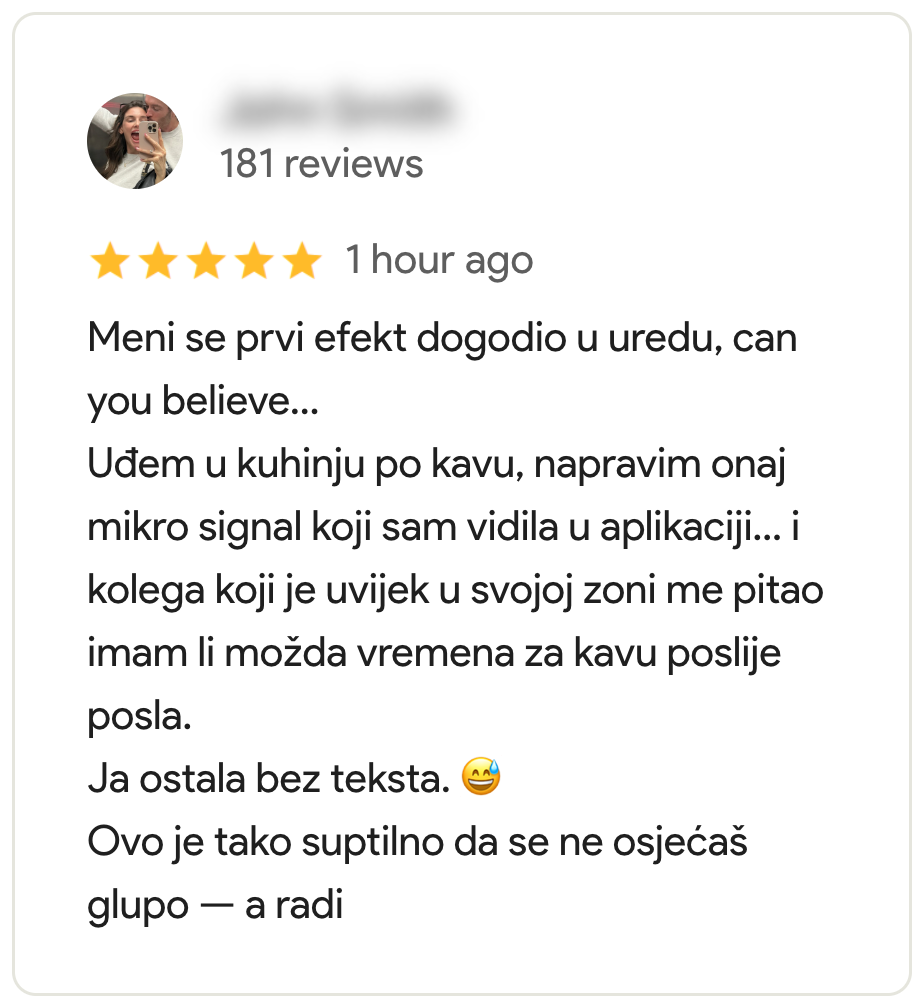 Komentar polaznice