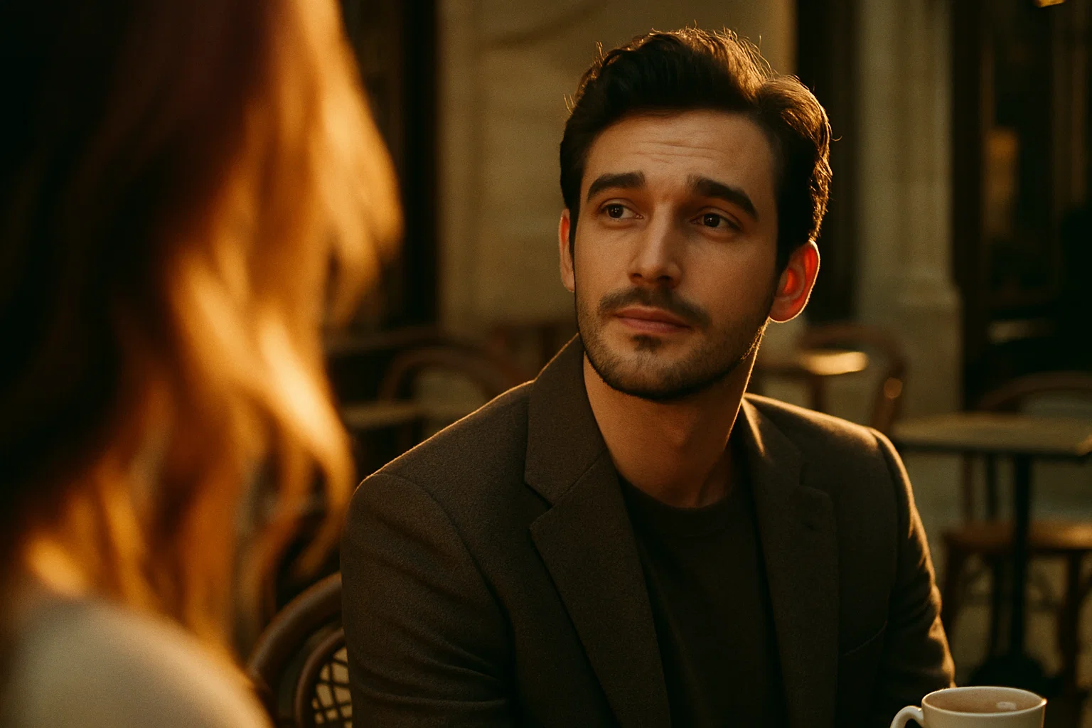 Muškarac primjećuje ženu